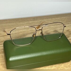 Dior Stellaire O14F Fine Wire Aviator Glasses